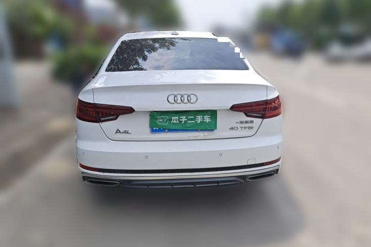 Used Audi A4L 2019 40 TFSI Fashion Edition China VI Emission Standard Rear