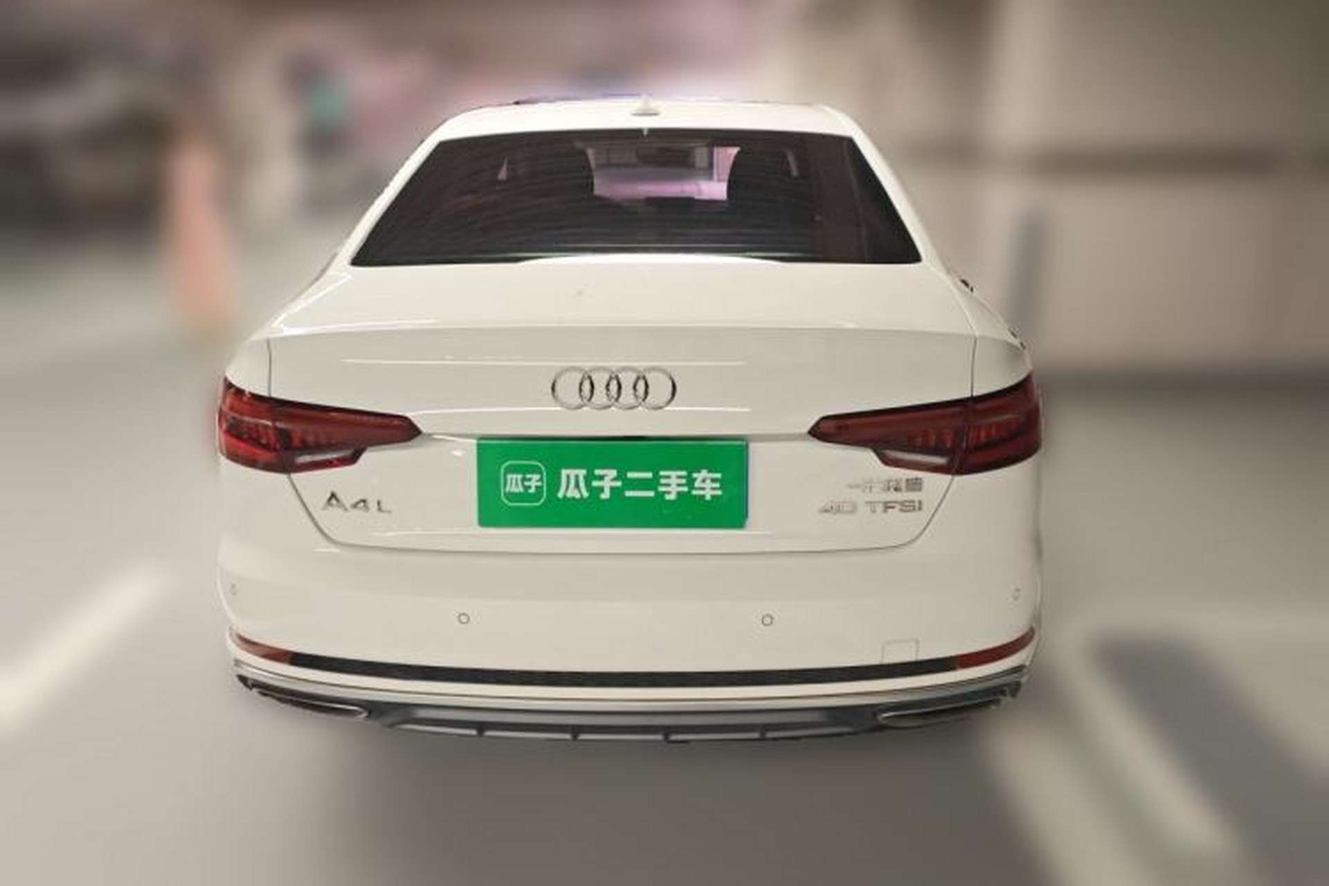 Used Audi A4L 2019 40 TFSI Fashion Edition China VI Emission Standard Rear