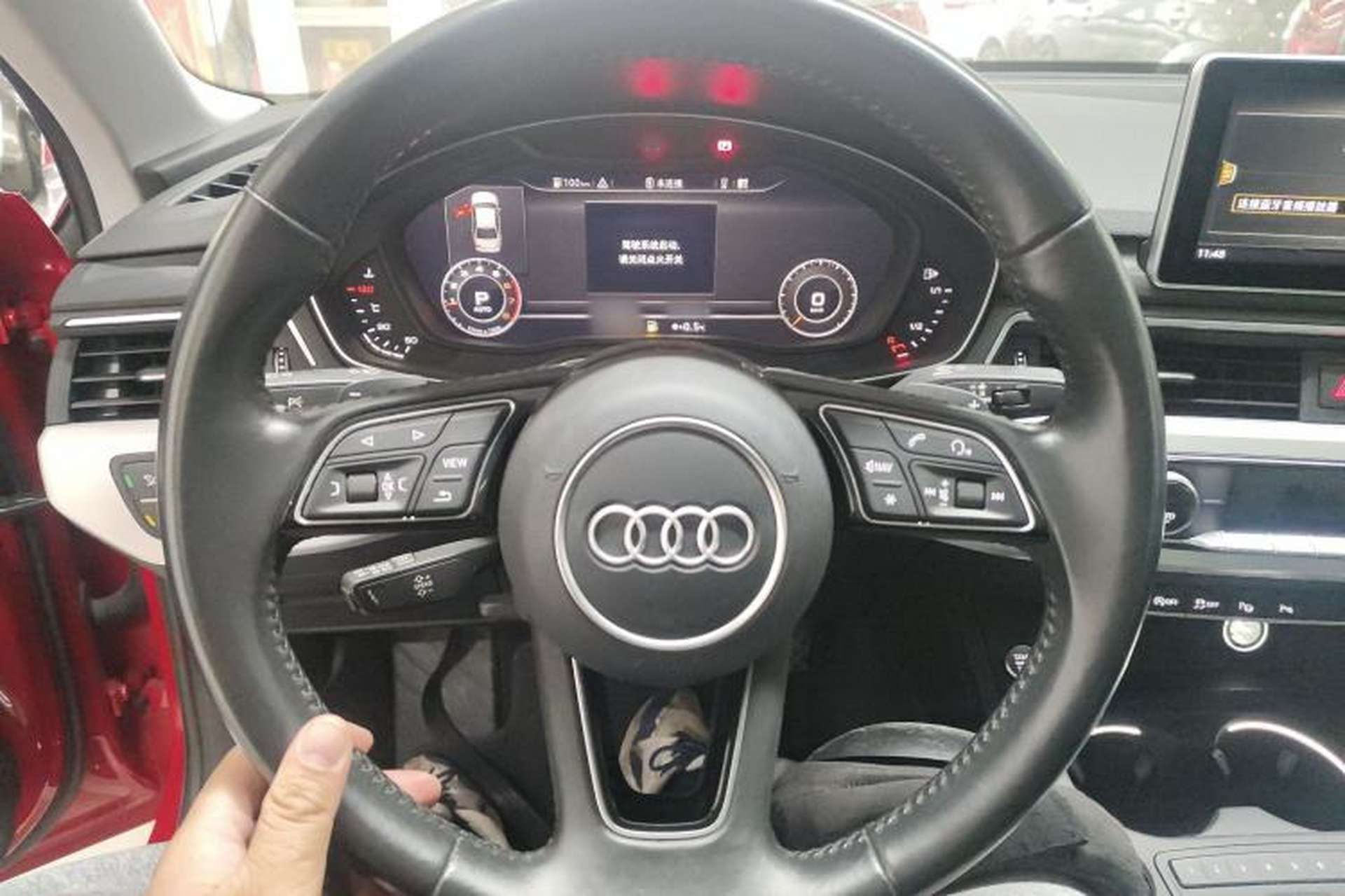 Used Audi A4L 2019 40 TFSI Fashion Edition China VI Emission Standard Steering Wheel