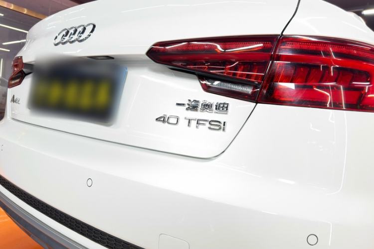 Used Audi A4L 2019 40 TFSI Fashion Version China V Trunk