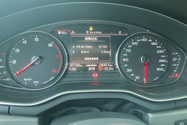 Used Audi A4L 2019 40 TFSI Ambition China VI Instrument Cluster