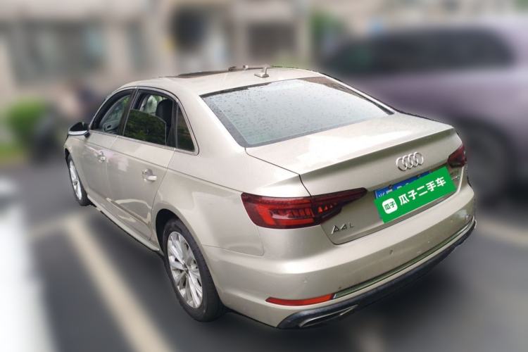 Used Audi A4L 2019 40 TFSI Ambition China VI Rear Left 45 Deg