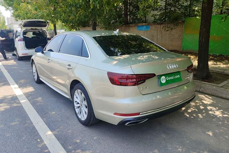Used Audi A4L 2019 40 TFSI Ambition China VI Rear Left 45 Deg