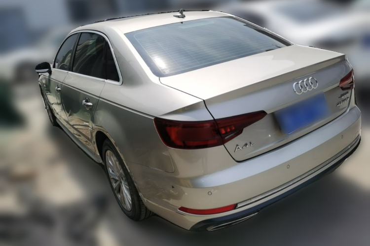 Used Audi A4L 2019 40 TFSI Ambition China VI Rear Left 45 Deg