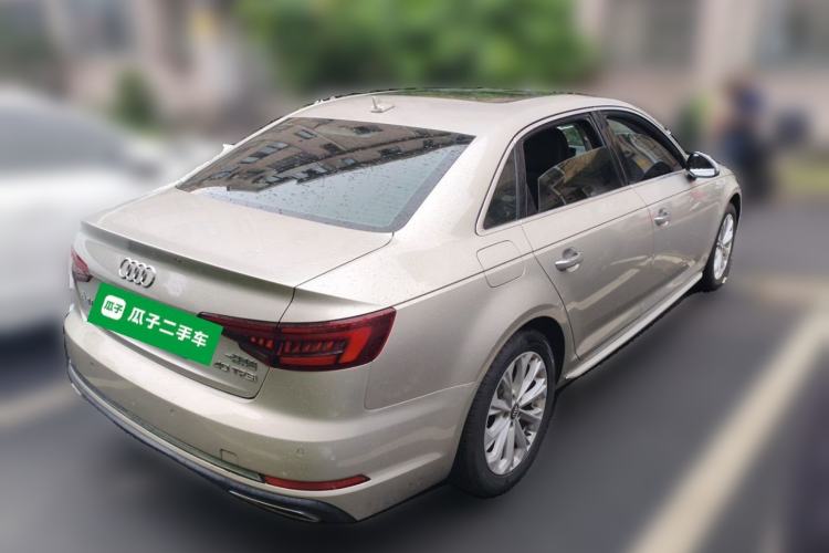 Used Audi A4L 2019 40 TFSI Ambition China VI Rear Right 45 Deg