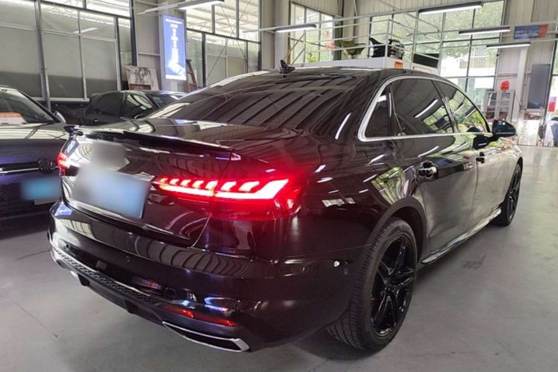 Used Audi A4L 2020 40 TFSI Luxury Dynamic Model Rear Right 45 Deg
