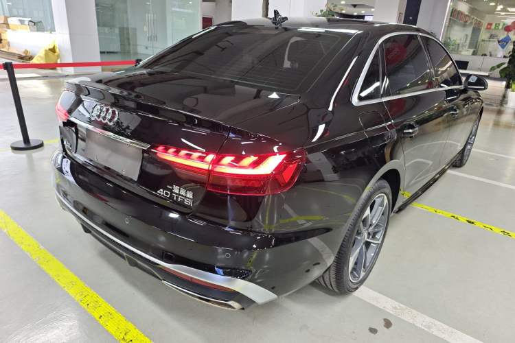 Used Audi A4L 2020 40 TFSI Fashion Dynamic Model Rear Right 45 Deg