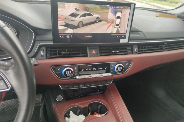 Used Audi A4L 2020 40 TFSI Luxury Dynamic Model Audio And AC Panel