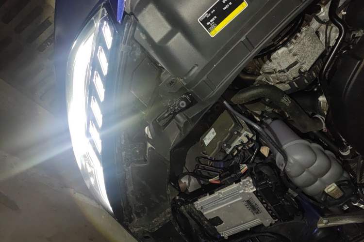 Used Audi A4L 2020 40 TFSI Fashion Dynamic Model Engine Bay Left