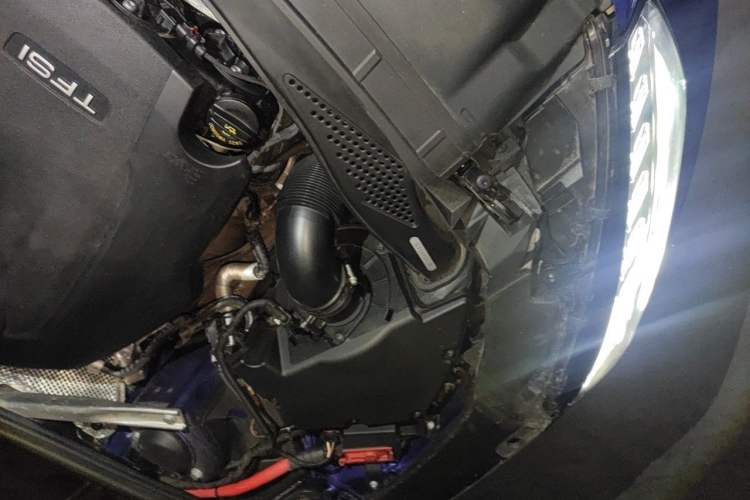 Used Audi A4L 2020 40 TFSI Fashion Dynamic Model Engine Bay Right