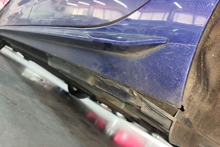 Used Audi A4L 2020 40 TFSI Luxury Dynamic Model Left Side Sill