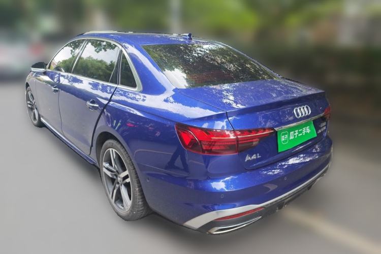 Used Audi A4L 2020 40 TFSI Luxury Dynamic Model Rear Left 45 Deg