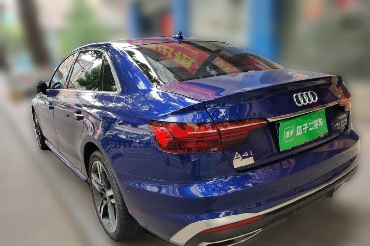 Used Audi A4L 2020 40 TFSI Luxury Dynamic Model Rear Left 45 Deg