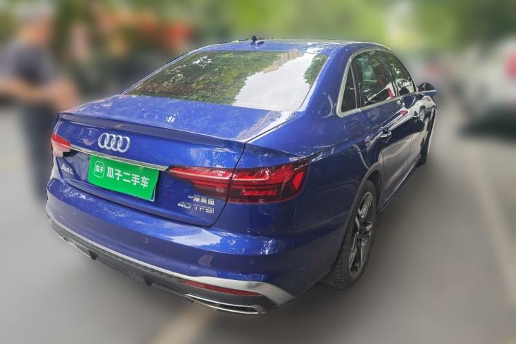Used Audi A4L 2020 40 TFSI Luxury Dynamic Model Rear Right 45 Deg