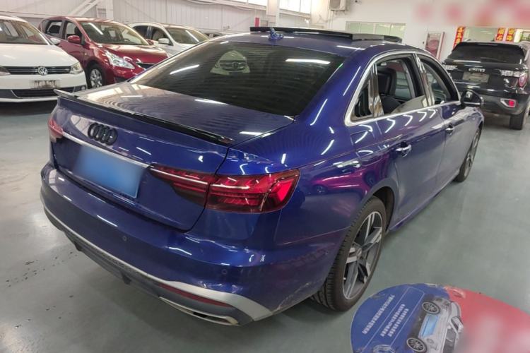 Used Audi A4L 2020 40 TFSI Luxury Dynamic Model Rear Right 45 Deg