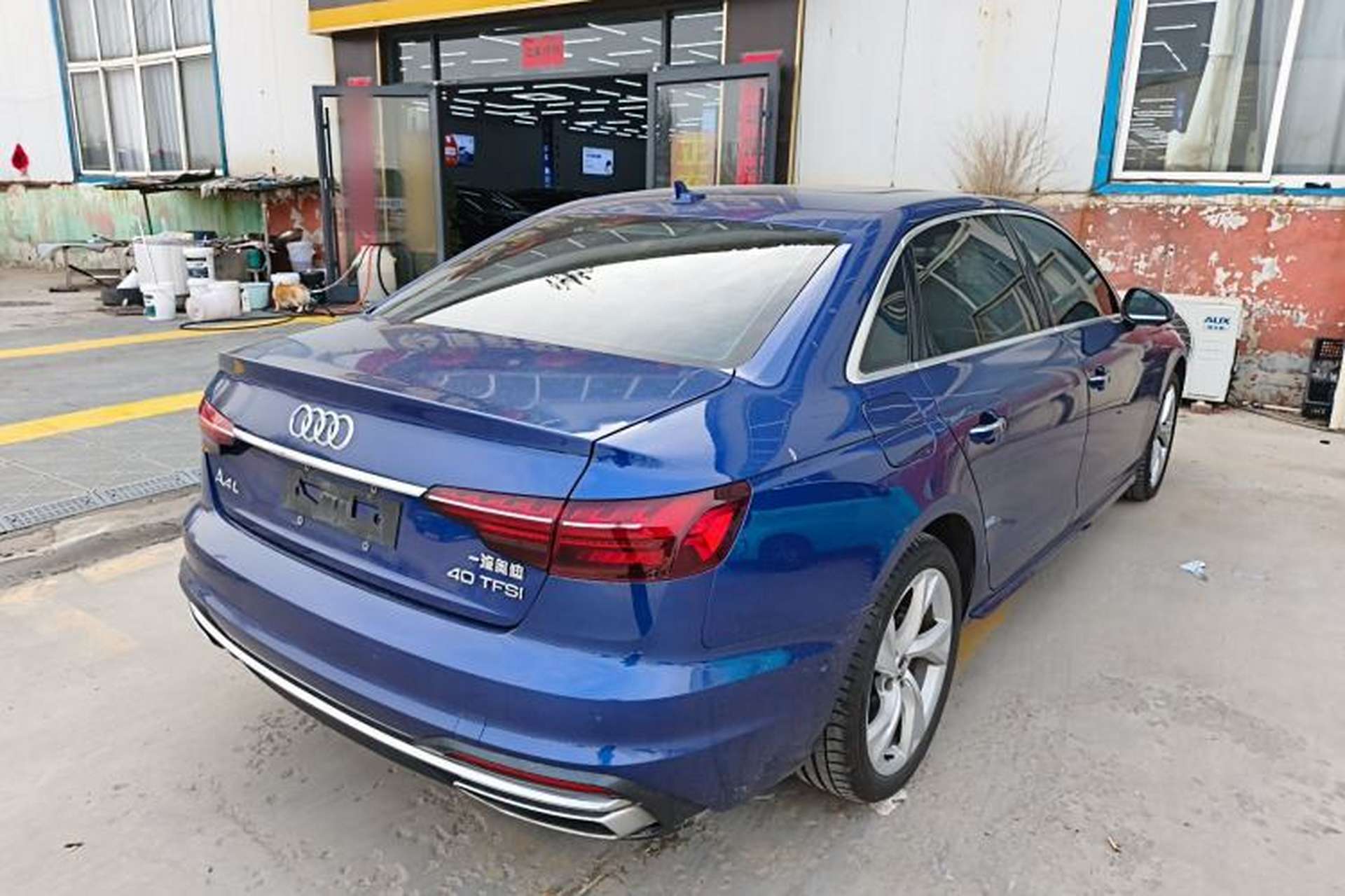 Used Audi A4L 2020 40 TFSI Fashionable and Elegant Model Rear Right 45 Deg