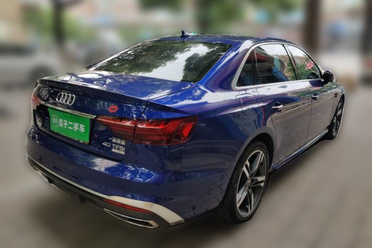 Used Audi A4L 2020 40 TFSI Luxury Dynamic Model Rear Right 45 Deg