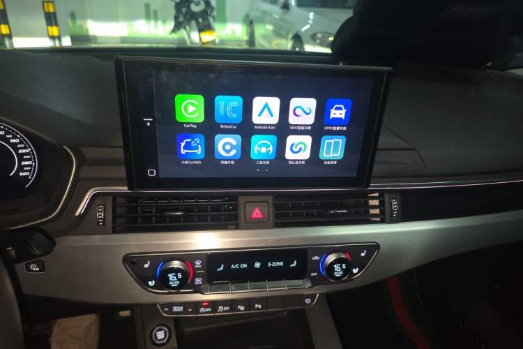 Used Audi A4L 2020 40 TFSI Luxury Dynamic Model Audio And AC Panel