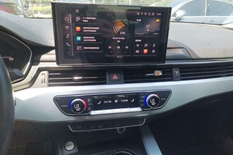 Used Audi A4L 2020 40 TFSI Fashion Dynamic Model Audio And AC Panel