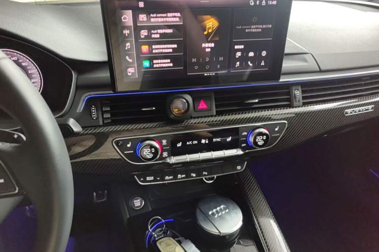 Used Audi A4L 2020 45 TFSI quattro Prestige Dynamic Edition Audio And AC Panel