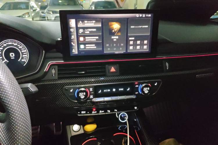 Used Audi A4L 2020 45 TFSI quattro Prestige Dynamic Edition Audio And AC Panel