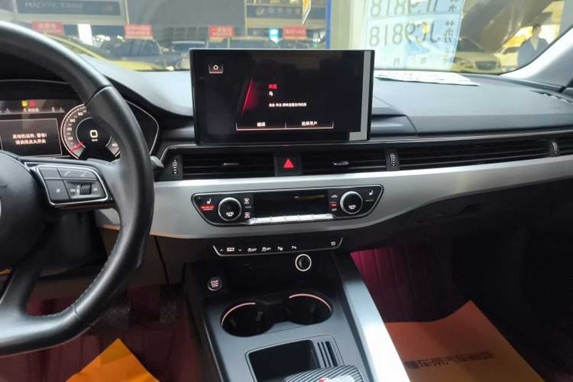Used Audi A4L 2020 40 TFSI Luxury Dynamic Model Audio And AC Panel