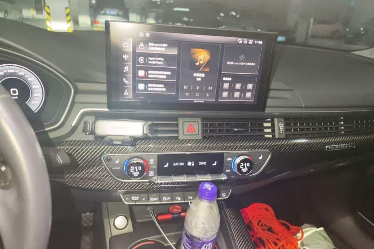 Used Audi A4L 2020 45 TFSI quattro Prestige Dynamic Edition Audio And AC Panel