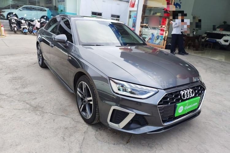 Used Audi A4L 2020 40 TFSI Luxury Dynamic Model Front Right 45 Deg