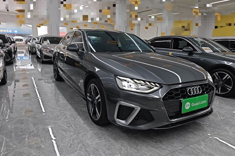Used Audi A4L 2020 40 TFSI Luxury Dynamic Model Front Right 45 Deg