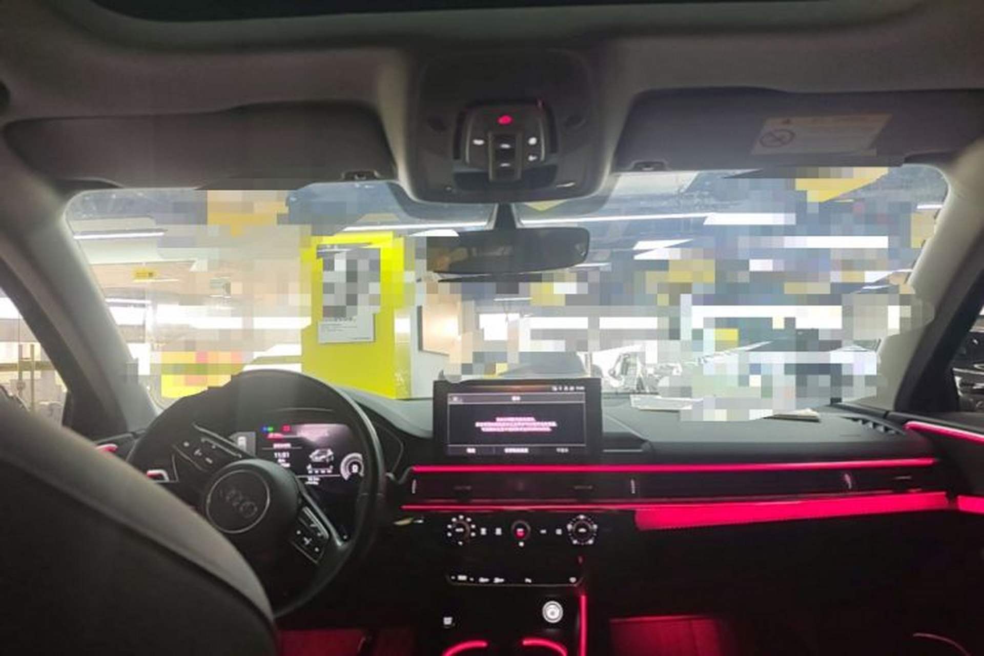Used Audi A4L 2020 40 TFSI Luxury Dynamic Model Headliner