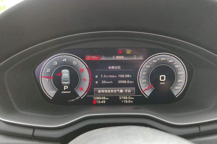 Used Audi A4L 2020 40 TFSI Luxury Prestige Edition Instrument Cluster