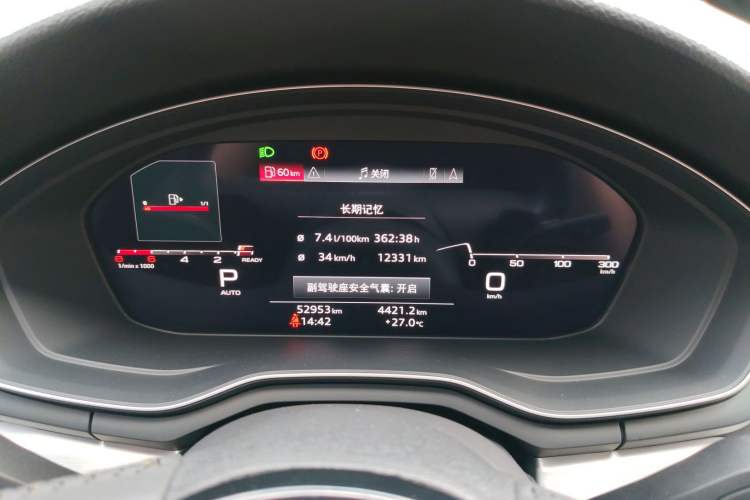 Used Audi A4L 2020 40 TFSI Luxury Dynamic Model Instrument Cluster