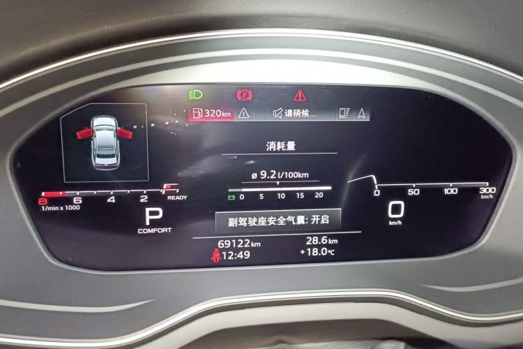 Used Audi A4L 2020 45 TFSI quattro Prestige Dynamic Edition Instrument Cluster