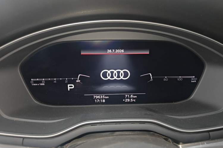Used Audi A4L 2020 40 TFSI quattro Luxury Dynamic Model Instrument Cluster