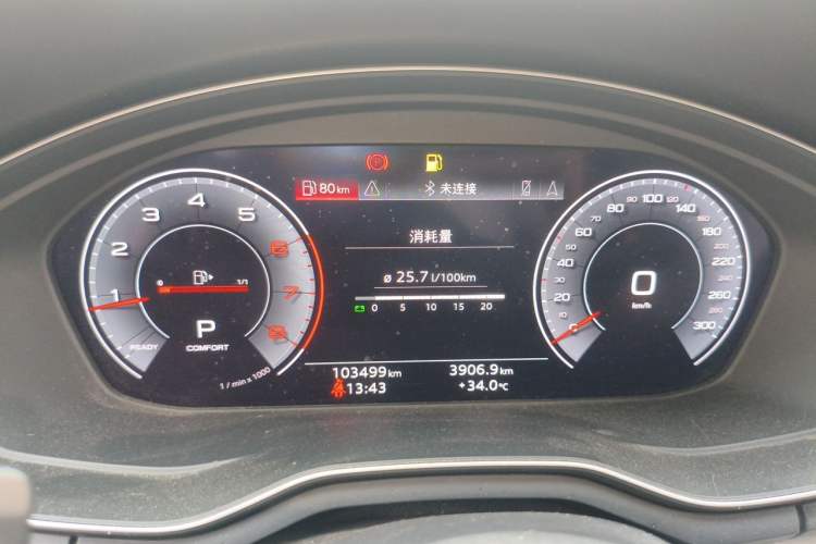 Used Audi A4L 2020 40 TFSI Luxury Dynamic Model Instrument Cluster