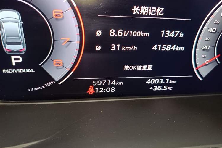 Used Audi A4L 2020 40 TFSI Fashion Dynamic Model Instrument Cluster