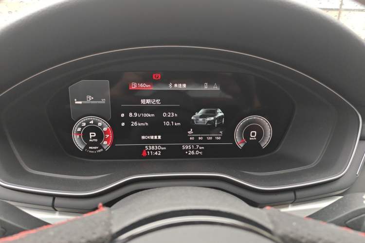 Used Audi A4L 2020 40 TFSI Luxury Dynamic Model Instrument Cluster