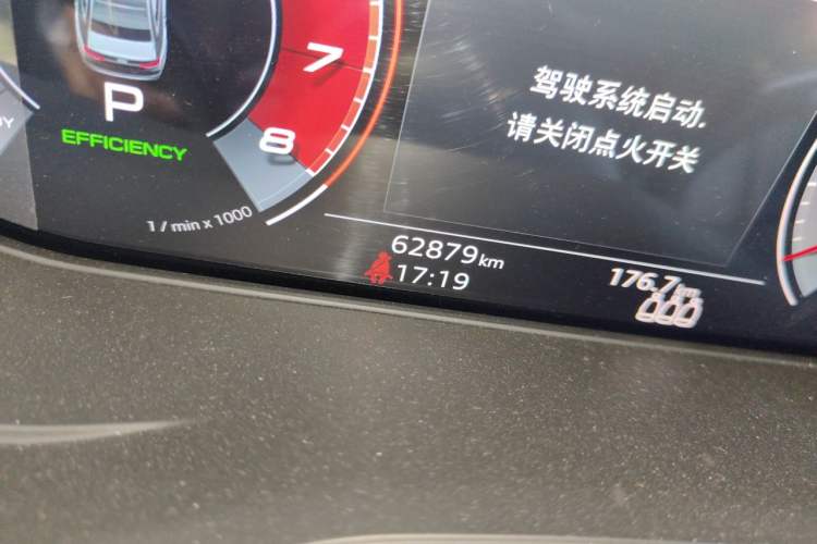 Used Audi A4L 2020 40 TFSI Fashion Dynamic Model Odometer Close Up