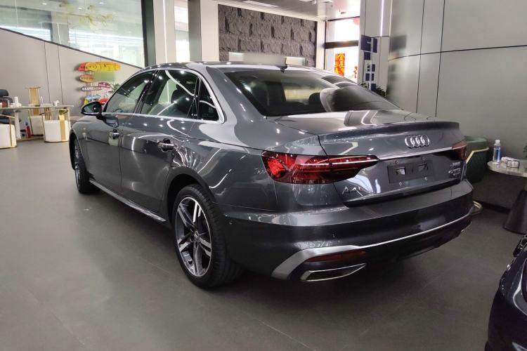 Used Audi A4L 2020 40 TFSI quattro Luxury Dynamic Model Rear Left 45 Deg