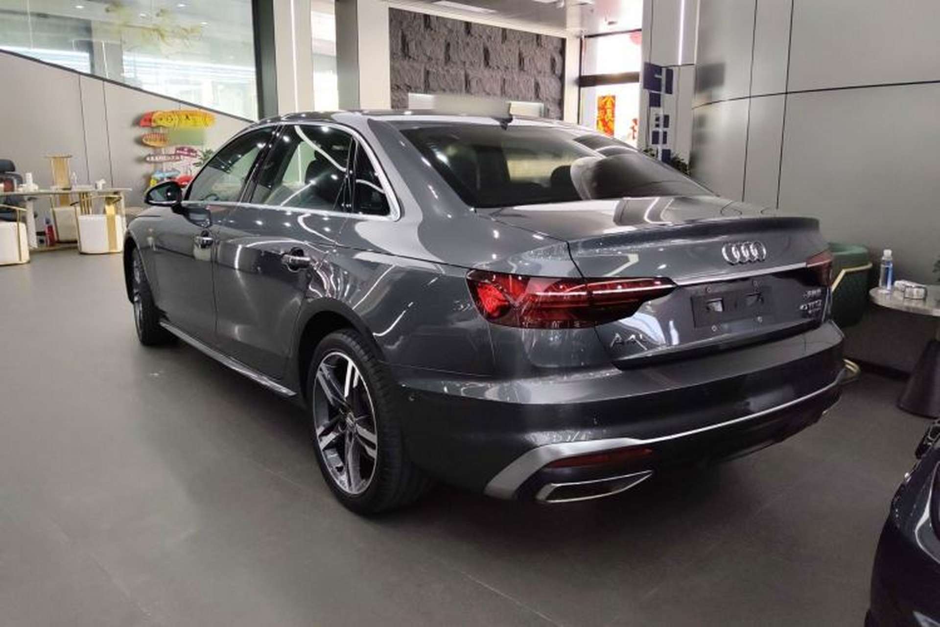 Used Audi A4L 2020 40 TFSI quattro Luxury Dynamic Model Rear Left 45 Deg