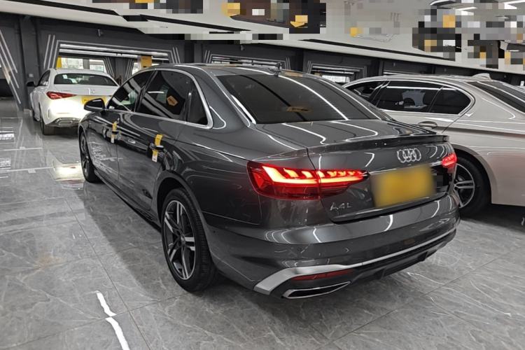 Used Audi A4L 2020 40 TFSI Luxury Dynamic Model Rear Left 45 Deg