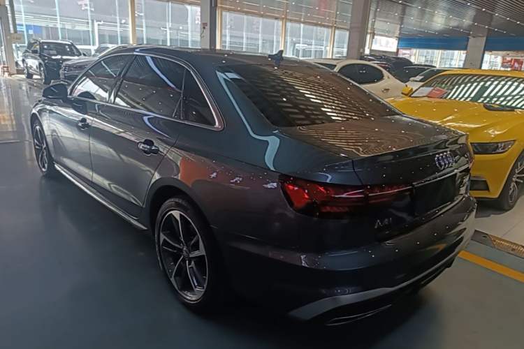 Used Audi A4L 2020 40 TFSI Fashion Dynamic Model Rear Left 45 Deg