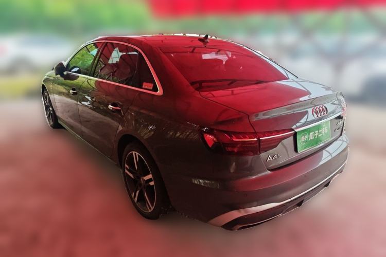 Used Audi A4L 2020 40 TFSI Luxury Dynamic Model Rear Left 45 Deg