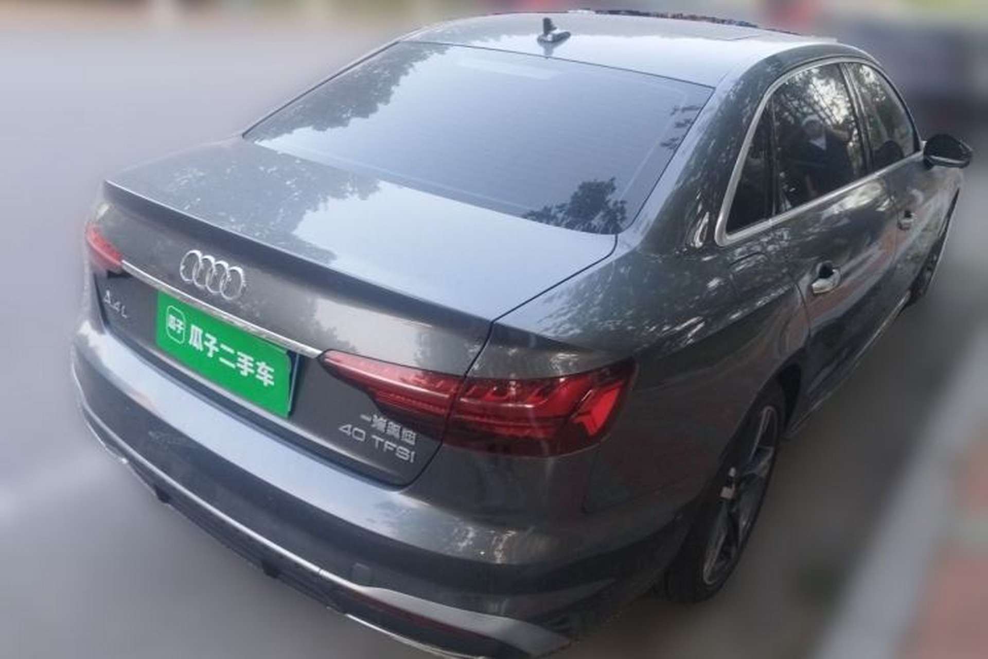 Used Audi A4L 2020 40 TFSI Luxury Dynamic Model Rear Right 45 Deg
