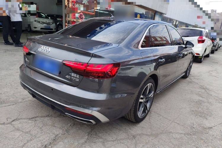 Used Audi A4L 2020 40 TFSI Luxury Dynamic Model Rear Right 45 Deg