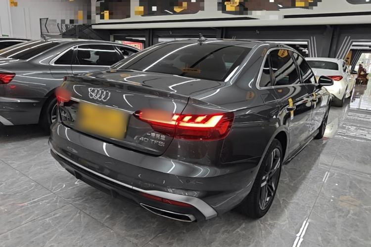 Used Audi A4L 2020 40 TFSI Luxury Dynamic Model Rear Right 45 Deg