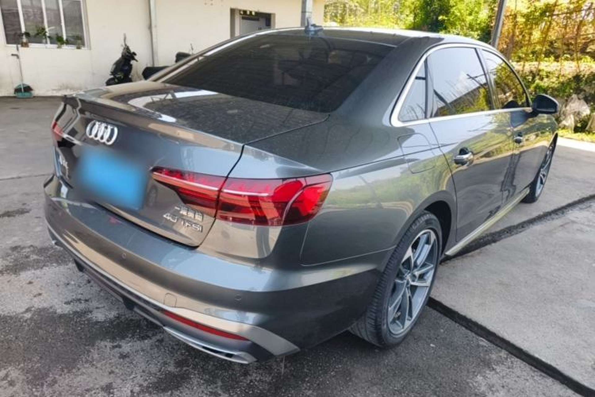 Used Audi A4L 2020 40 TFSI Fashion Dynamic Model Rear Right 45 Deg