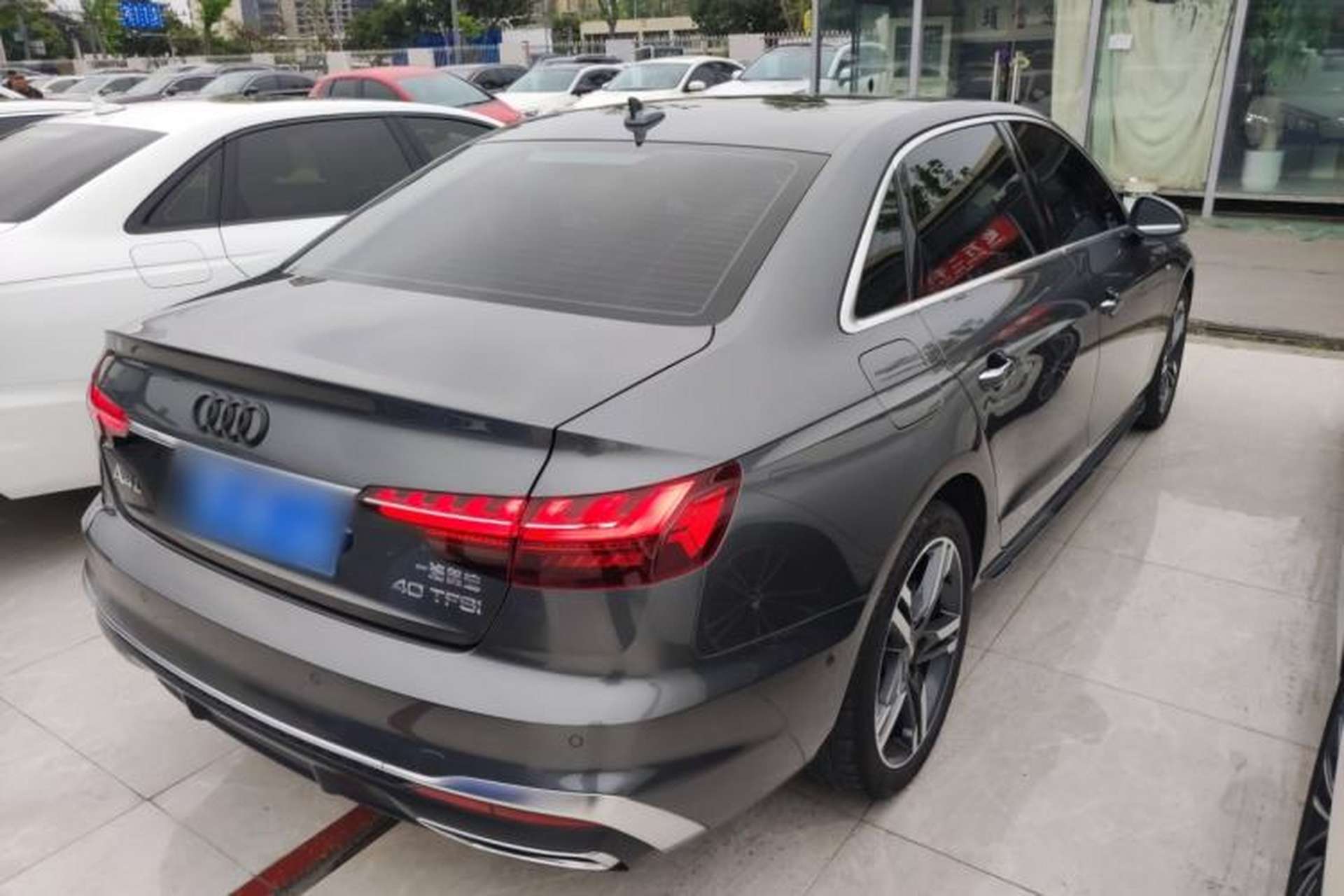 Used Audi A4L 2020 40 TFSI Luxury Dynamic Model Rear Right 45 Deg