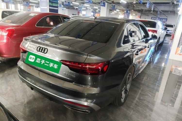 Used Audi A4L 2020 40 TFSI Luxury Dynamic Model Rear Right 45 Deg