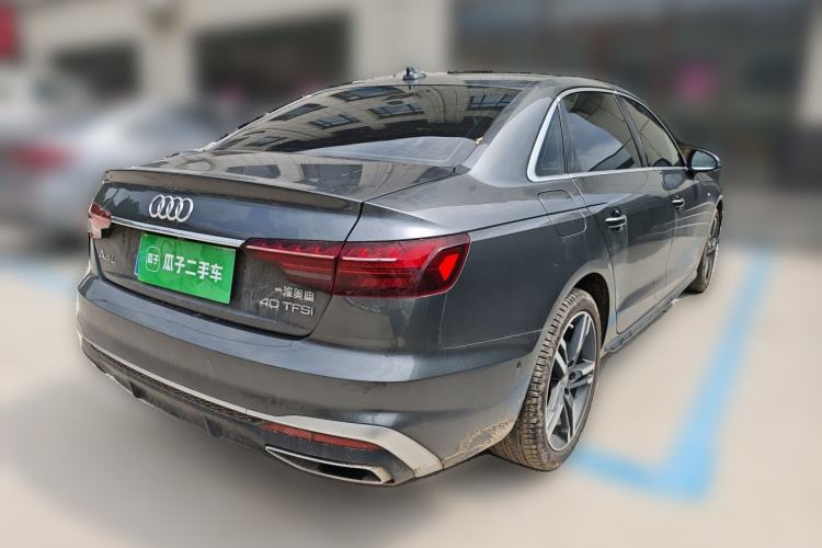 Used Audi A4L 2020 40 TFSI Luxury Dynamic Model Rear Right 45 Deg